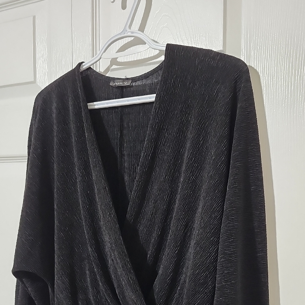 Dynamite Black Blouse